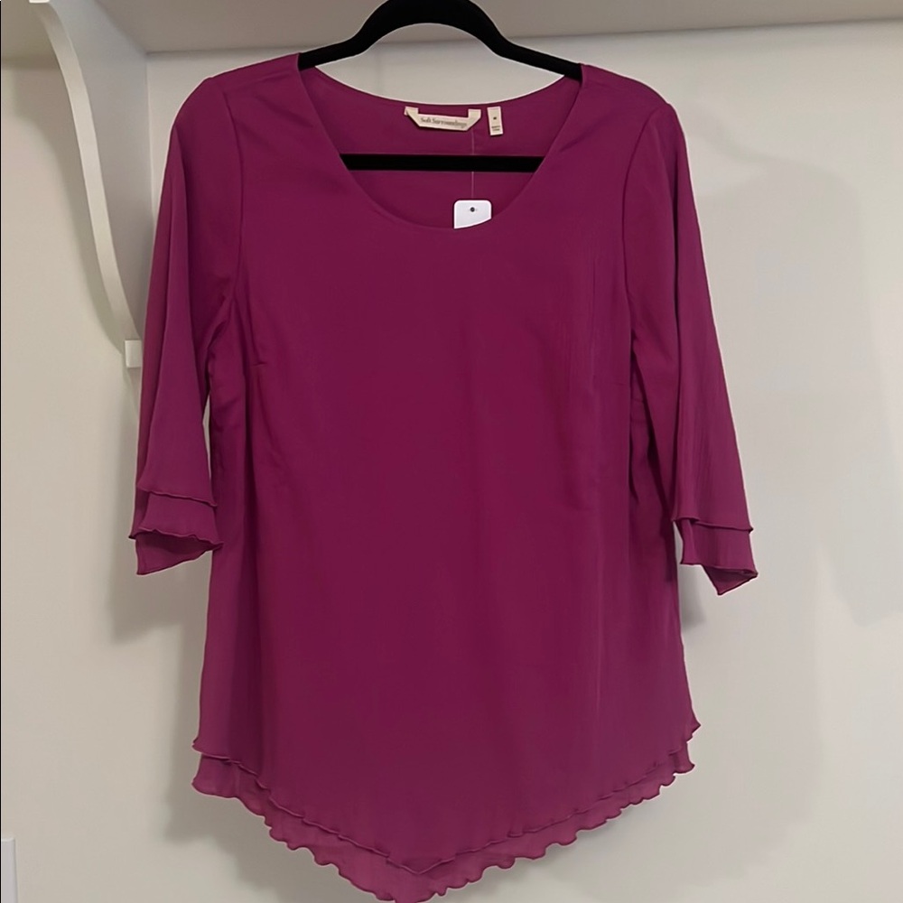 Soft Surroundings Siesta Key Gauze Tunic NWT
